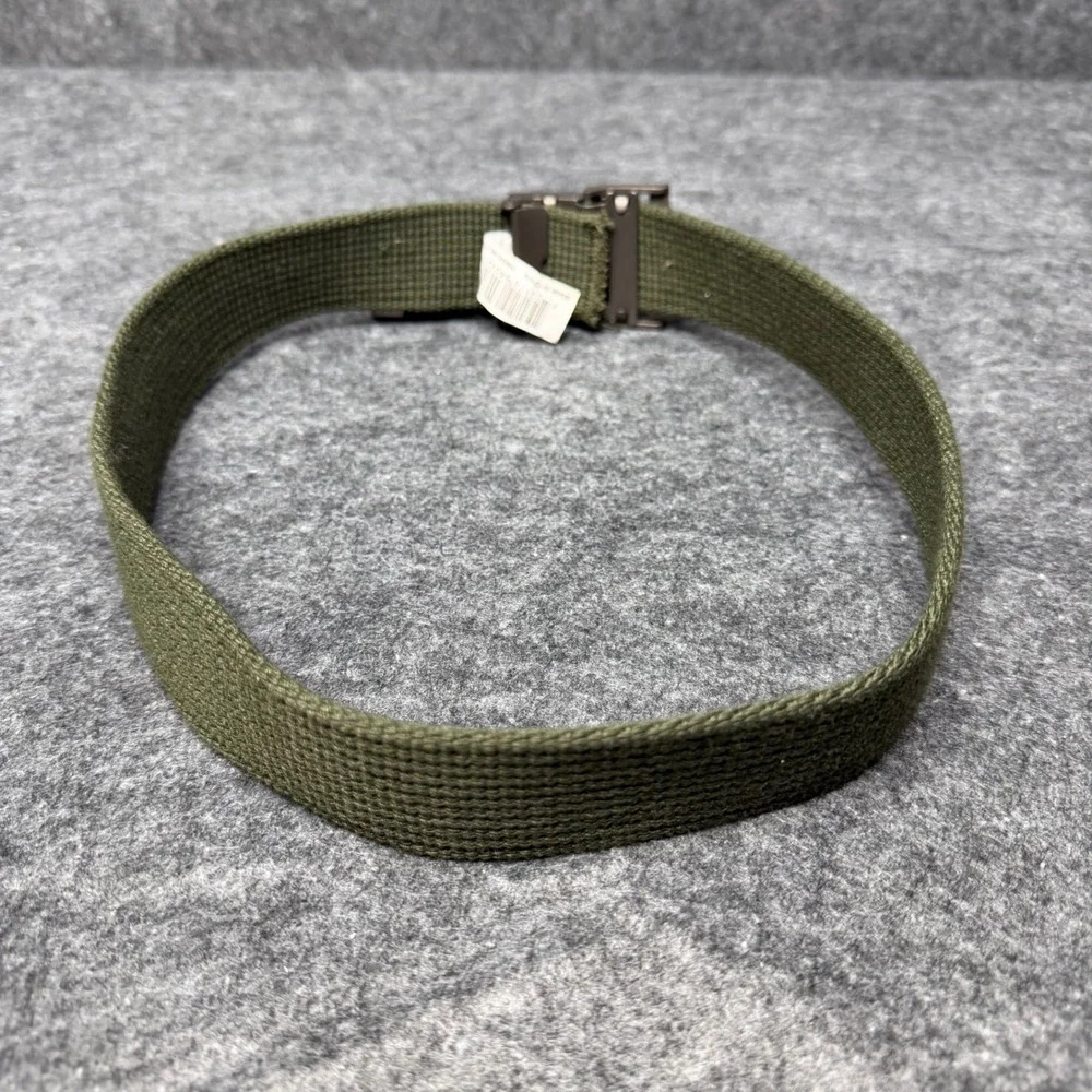 Boy Scouts of America BSA Olive Green Web Belt Metal Buckle Logo 64032 S/M 32